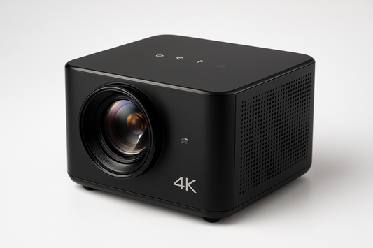 4K Smart Projector with WiFi & Bluetooth - 300" Display