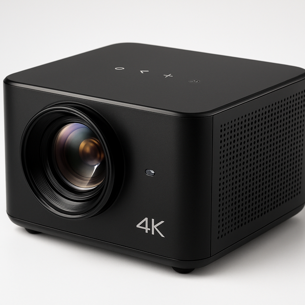 4K Smart Projector with WiFi & Bluetooth - 300" Display