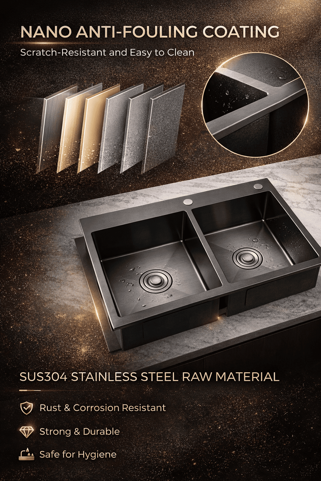 Vexoara Duo Kitchen Sink