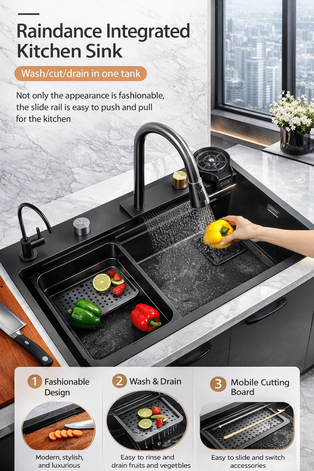 Vexoara Kitchen Sink