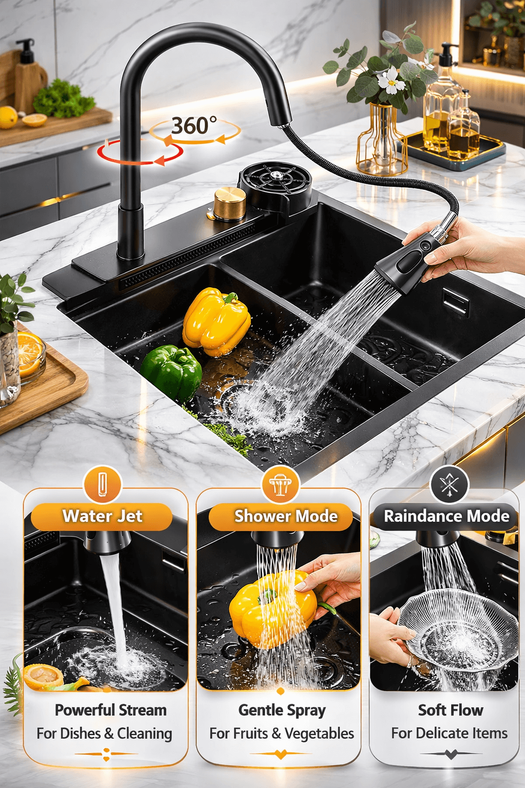 Vexoara Kitchen Sink