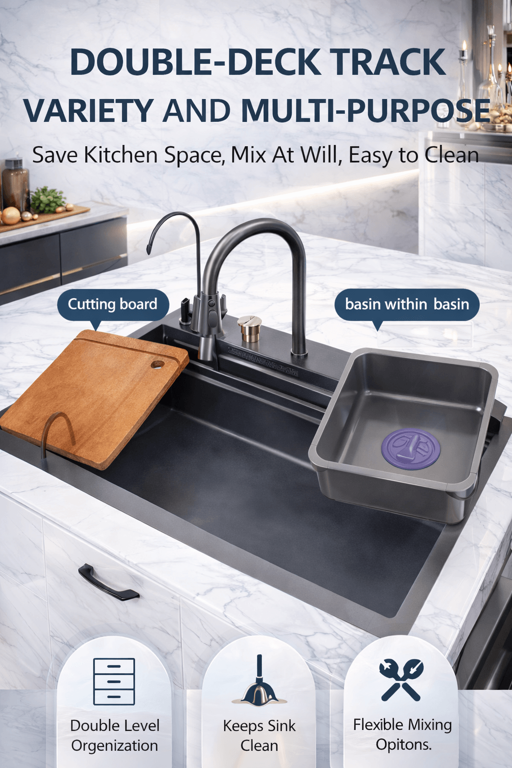 Vexoara Kitchen Sink