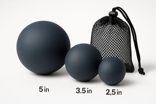 Therapeutic Massage Ball Set - Deep Tissue Trigger Point Release Kit