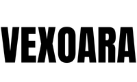 Black 'VEXOARA' text on a white background